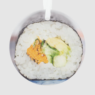 Adorno Rollo de sushi Pescado y arroz