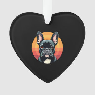 Adorno Ropa divertida para Bulldog Francés con estilo ret