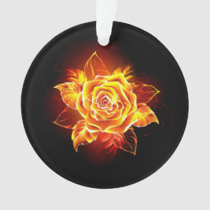 Adorno Rosa de incendios en auge