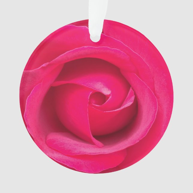Adorno Rosa Rosa Roja Romántica (Anverso)