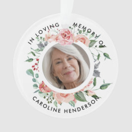 Adorno Rosas de acuarela rosadas en memoria amorosa Foto