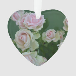 Adorno Rosas del jardín rosa pastel