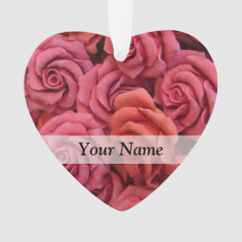 Adorno Rosas florales rosas