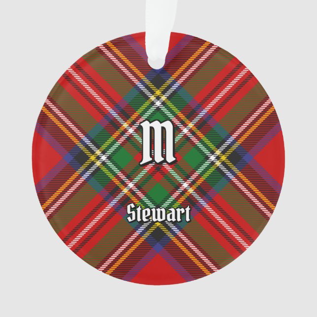 Adorno Royal Stewart Tartán (Anverso)
