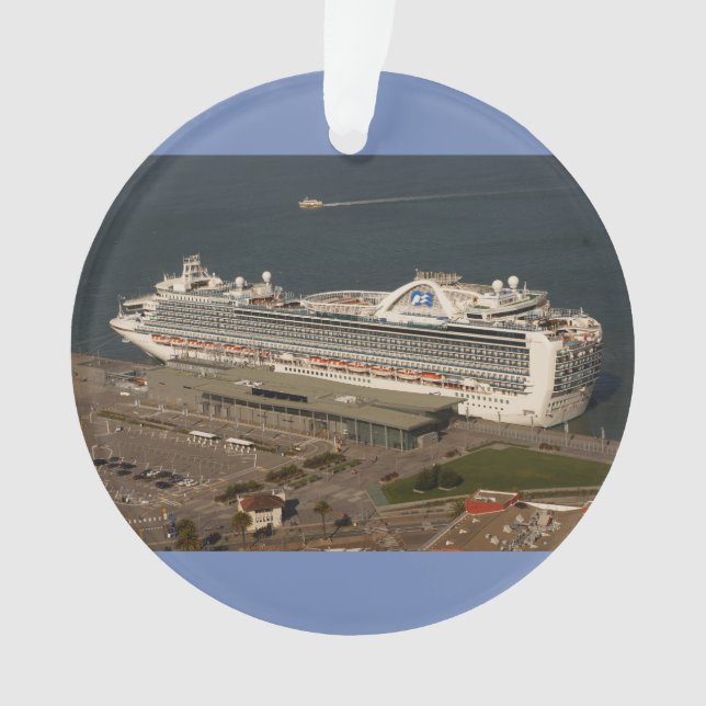 Adorno Ruby Princess Cruise, SF Ornament (Anverso)