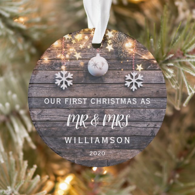 ADORNO RÚSTICA LUCES DE MADERA PRIMER PERSONALIZADO DE FO (Árbol)