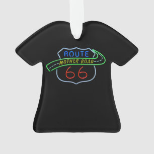 Adorno Ruta 66, La carretera madre, Rótulo neón