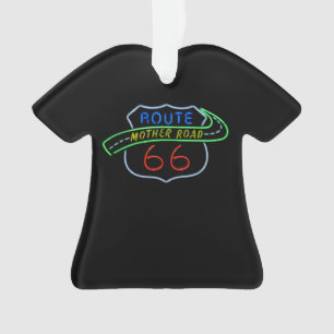 Adorno Ruta 66, La carretera madre, Rótulo neón