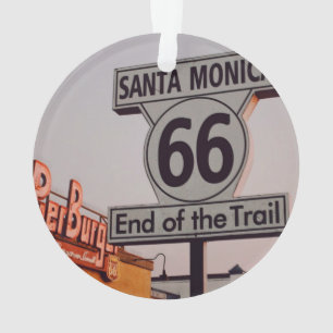 Adorno Ruta de Santa Mónica 66 California