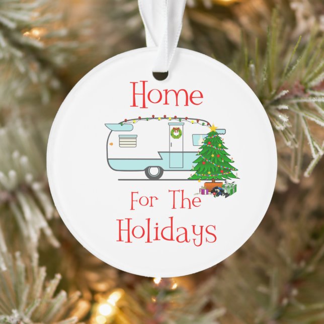 Adorno RV Hogar Para Las Vacaciones (Árbol)