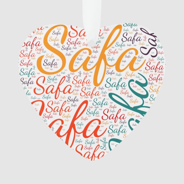 Adorno Safa (Anverso)