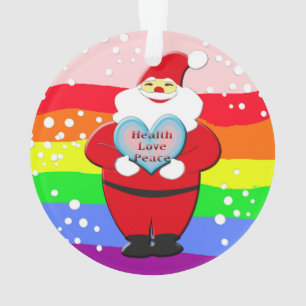 Adorno Salud, amor, paz