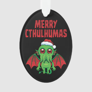 Adorno Saludos Merry Cthulhumas
