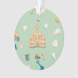 Adorno Sand Castle Architect Beach House personalizada