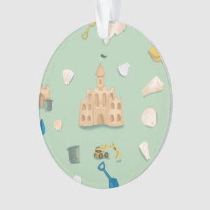 Adorno Sand Castle Architect Beach House personalizada
