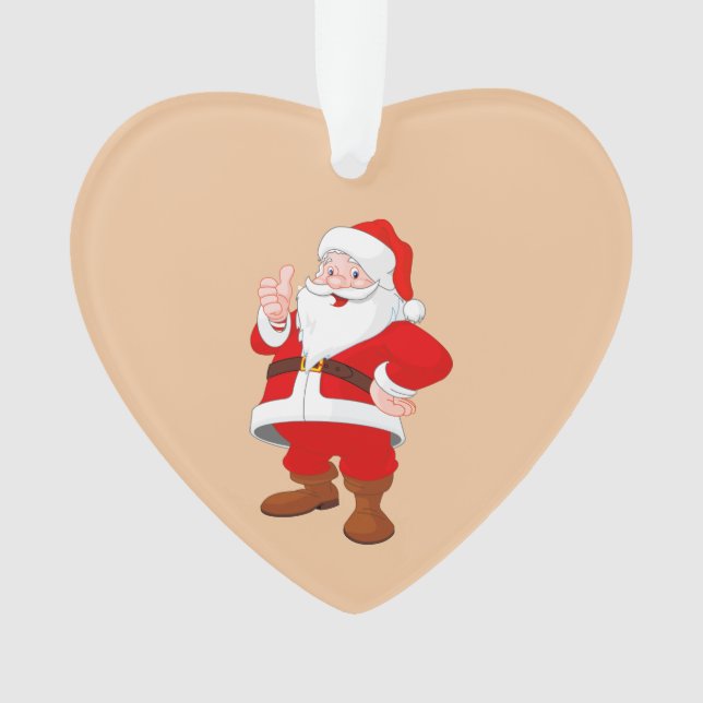 Adorno Santa Claus (Anverso)