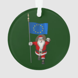 Adorno Santa Claus Con El Fin De La Unión Europea