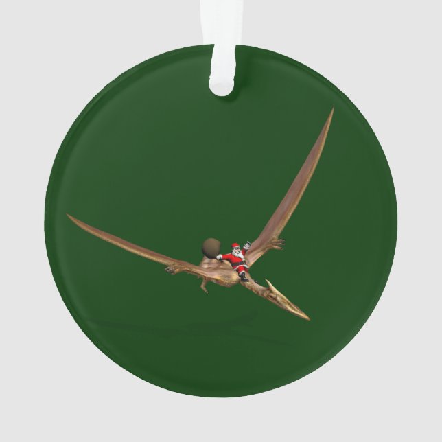 Adorno Santa Claus En Quetzalcoatlus (Reverso)