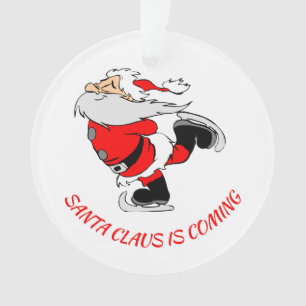 Adorno SANTA CLAUS SE ESTÁ HACIENDO Personalizada