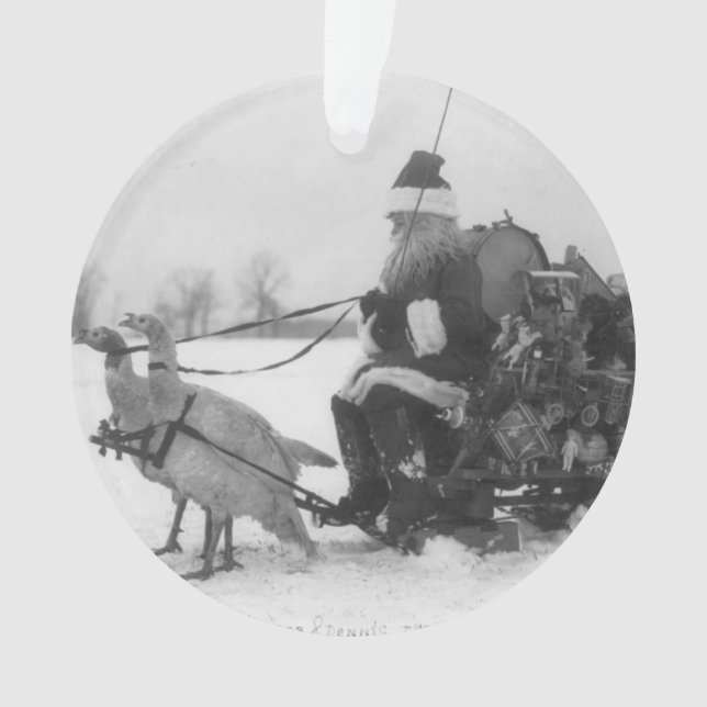 Adorno Santa y su reno de Turquía (Anverso)