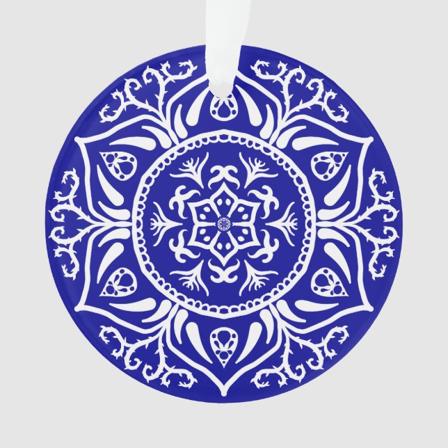 Adorno Sapphire Mandala (Anverso)