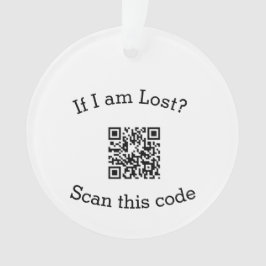 Adorno Scan QR code lost found me code pet 