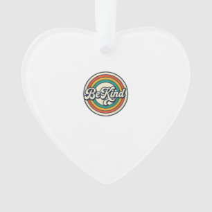 Adorno Sé Amable Diseño Retro de Camiseta Vintage de Arco