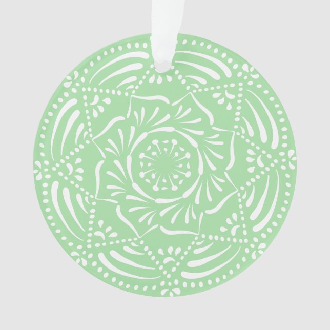 Adorno Seafoam Mandala (Anverso)