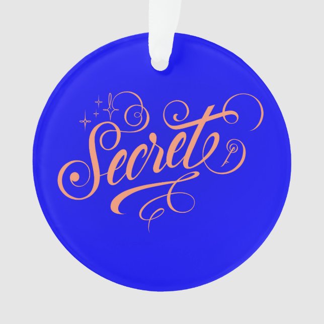 Adorno Secret -  (Anverso)
