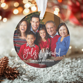 Adorno Secuencia de comandos de caligrafía de Feliz Navid