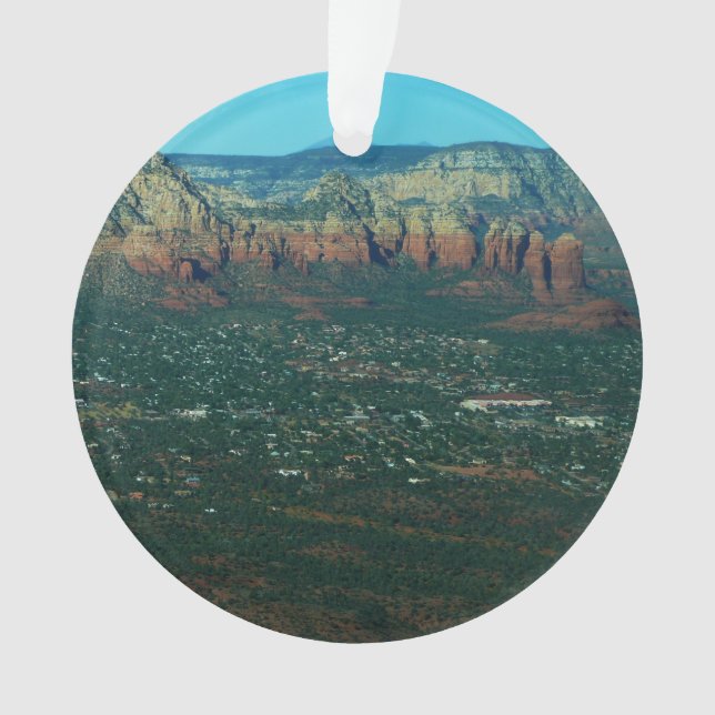 Adorno Sedona y Coffee Pot Rock desde arriba (Anverso)