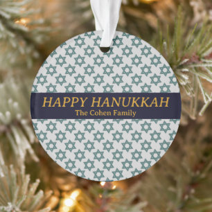 Adorno Sencilla y elegante fotografía familiar Hanukkah
