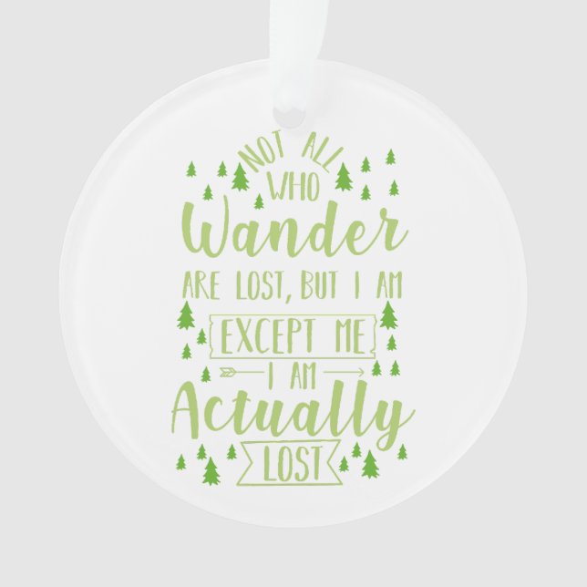 Adorno Senderismo divertido (Anverso)