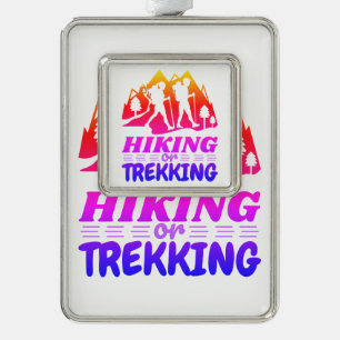 Adorno Senderismo o senderismo