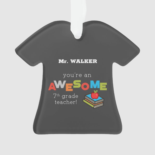 Adorno Séptimo Día de Apreciación de Maestros, impresiona (Anverso)