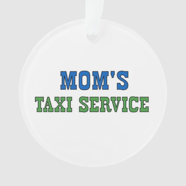 Adorno Servicio de Taxi para Mamis (Anverso)