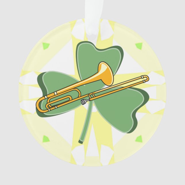Adorno Shamrock Trombone (Anverso)