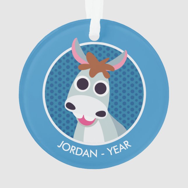 Adorno Shane el burro (Reverso)