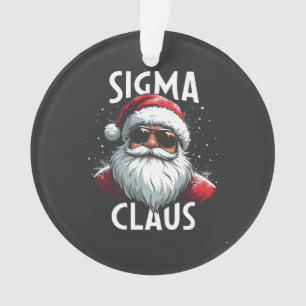 Adorno Sigma Claus Divertido Gen Alfa Navidad Escuela Sec