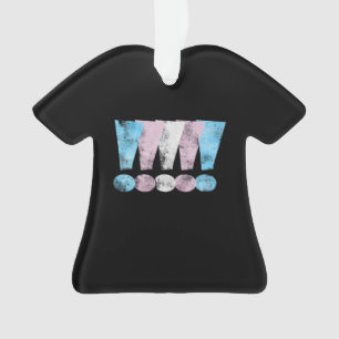 Adorno Signos de exclamación del orgullo del transexual