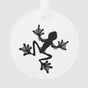 Adorno Silhouette de rana