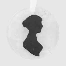 Adorno Silueta de Jane Austen