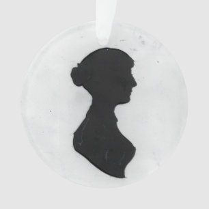 Adorno Silueta de Jane Austen
