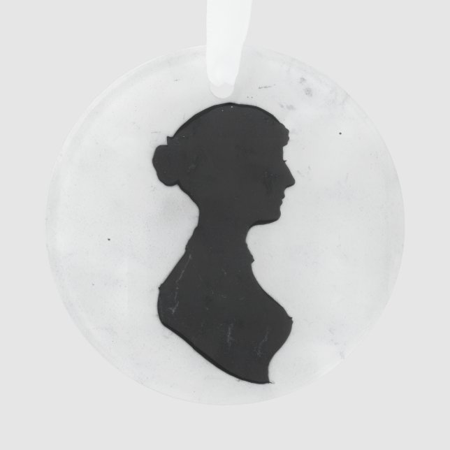 Adorno Silueta de Jane Austen (Anverso)