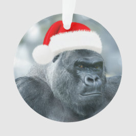 Adorno Silverback mientras los Navidades se agrupan