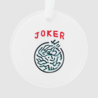 Adorno Símbolo de juego MahJong Tapa de broma