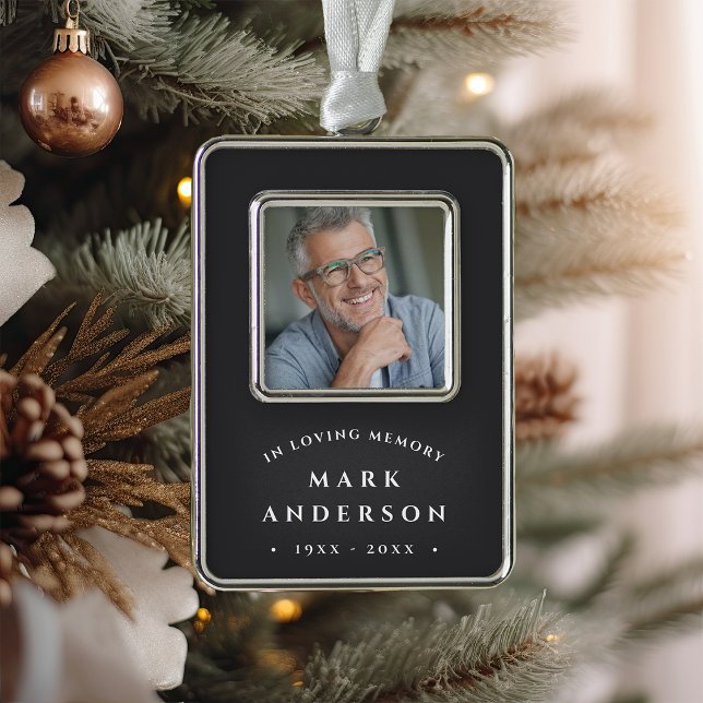 Adorno Simple Classic Memorial Photo (Subido por el creador)