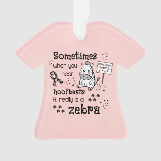 Adorno Síndrome de Ehlers-Danlos Conciencia de las cebras (Anverso)