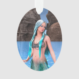 Adorno Sirena de Fantasía