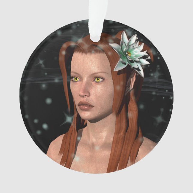 Adorno Sirena de hadas (Anverso)